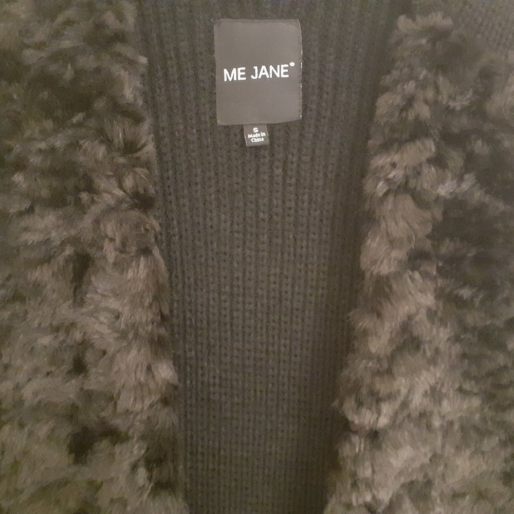 Faux fur vest